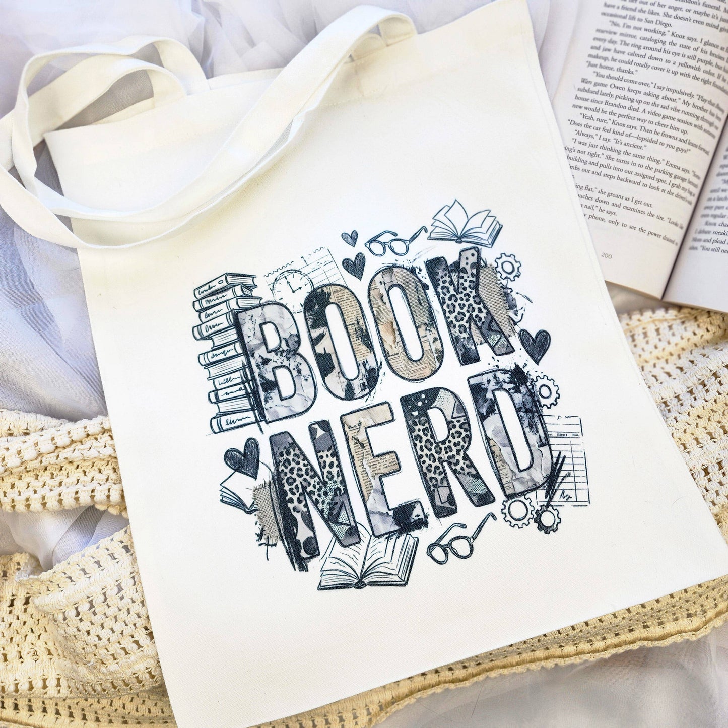 Tote Bag - Book Nerd