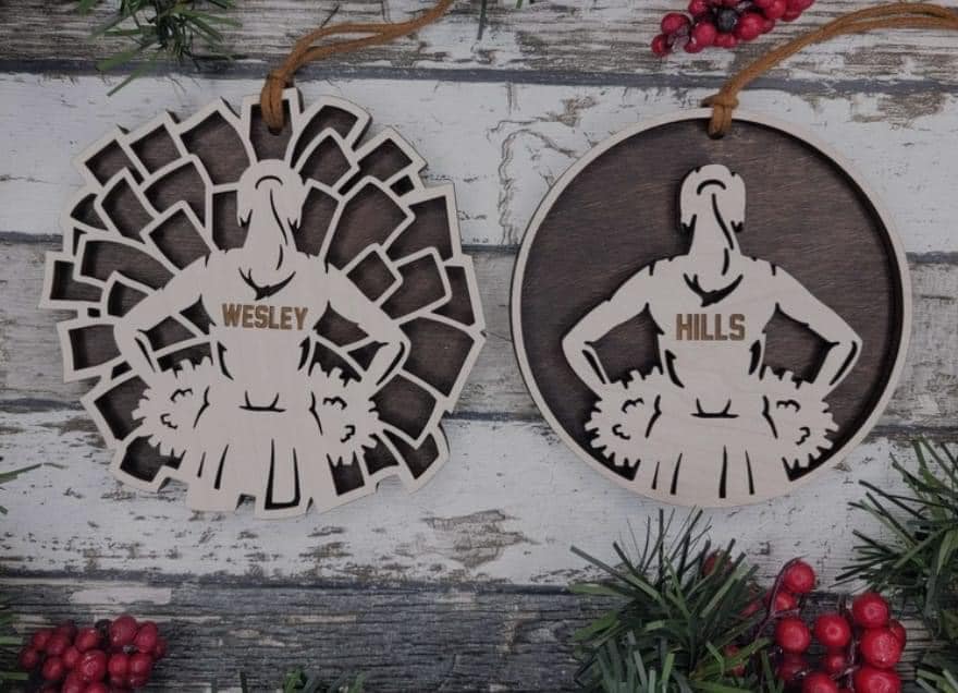 Custom Sports Ornaments