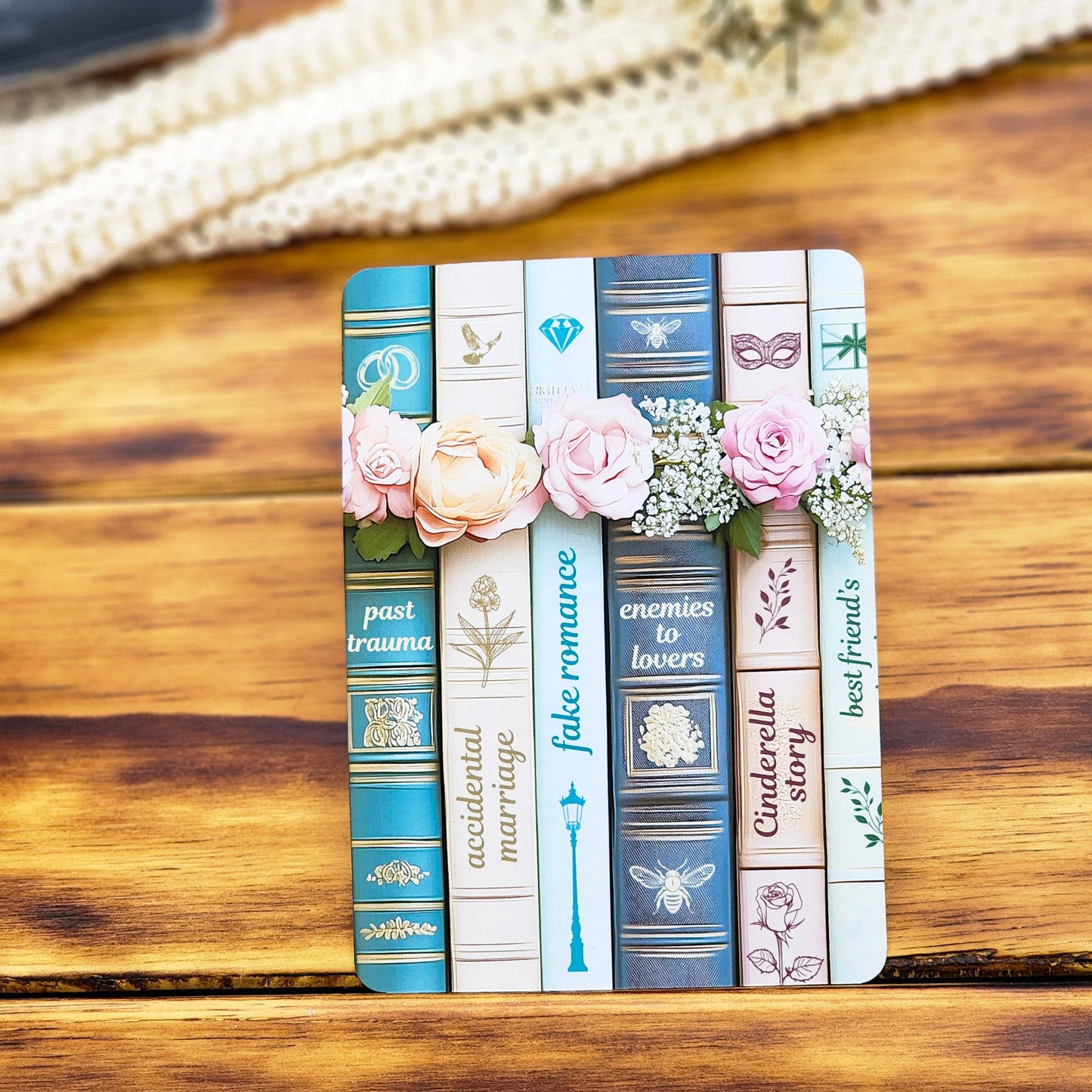 Kindle Cardstock Insert Print: Bookshelf Dreams: Bookshelf / Kindle Paperwhite 11th Generation (2021) 4.9x6.8"