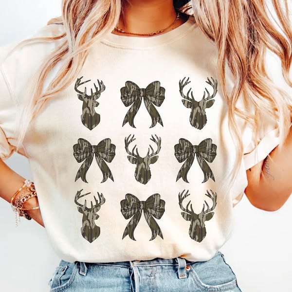 Deer Hunt Camo Coquette Bow