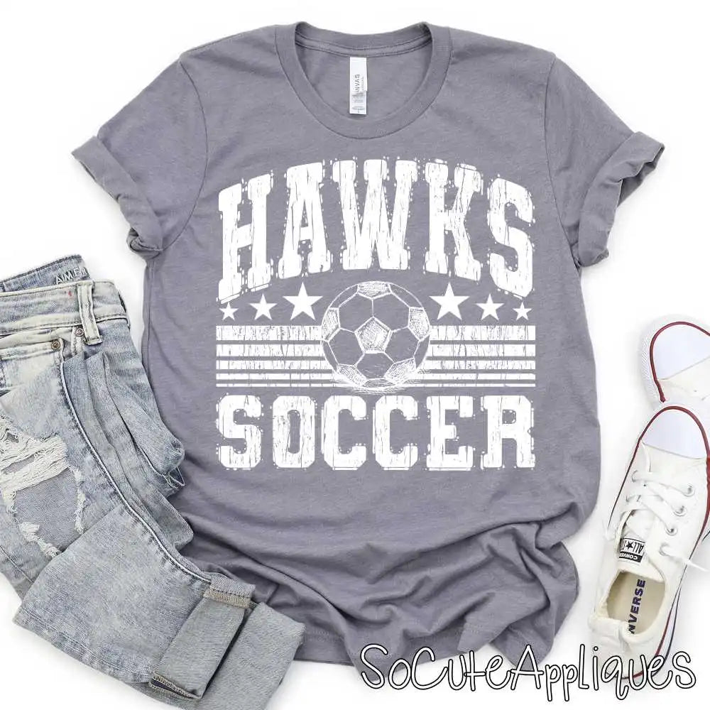 Mascot soccer stars and stripes