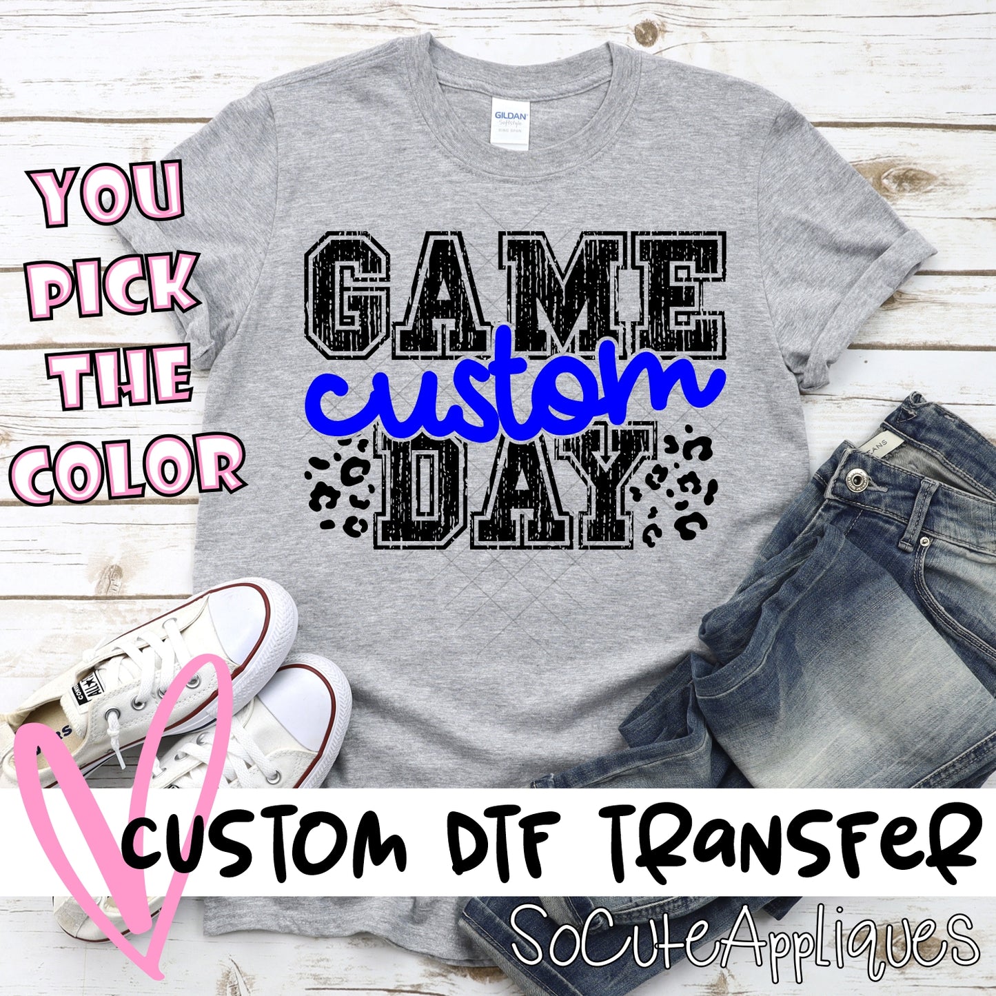 CUSTOM NAME* Game Day