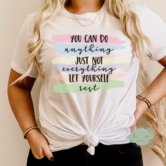 You can do anything