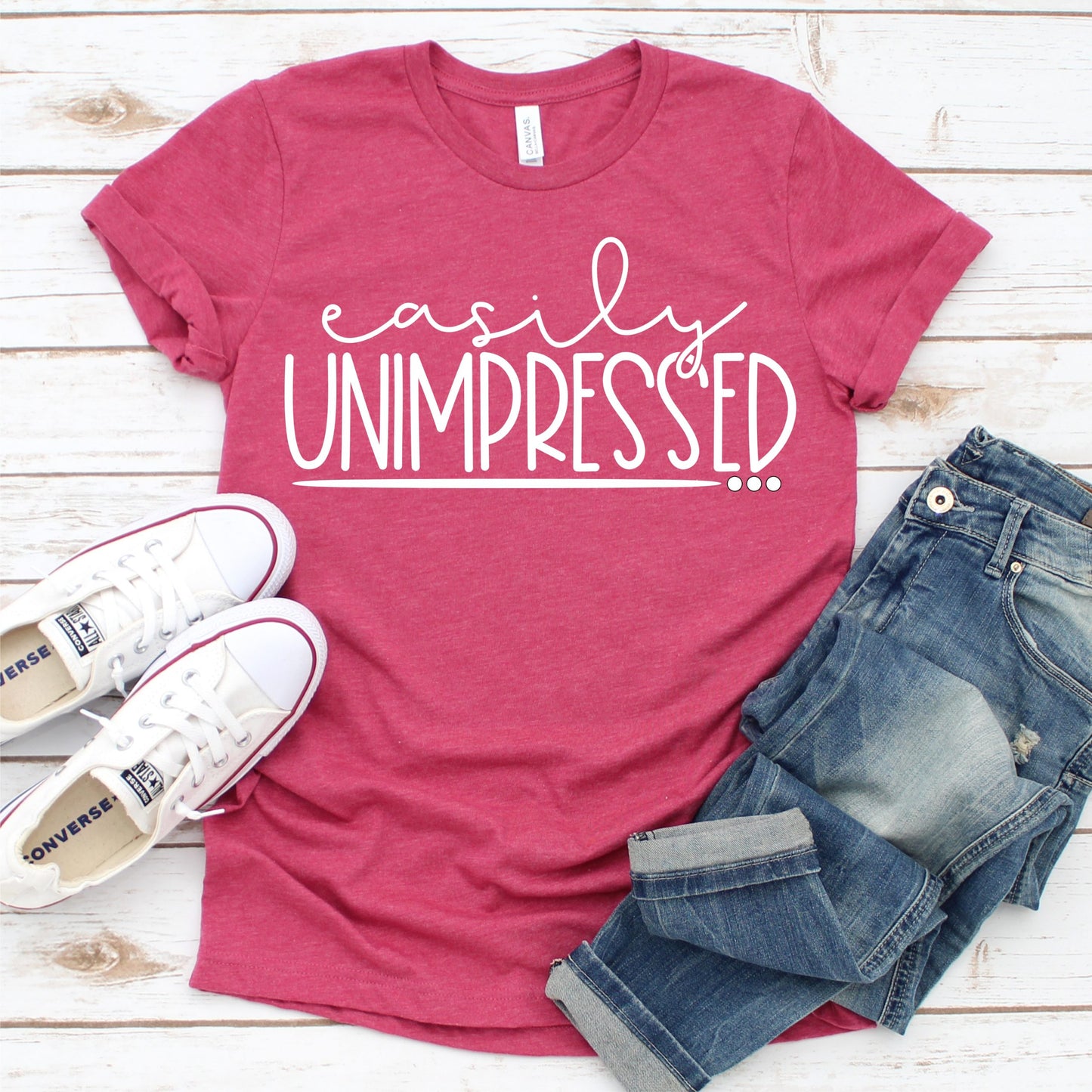 Easily unimpressed