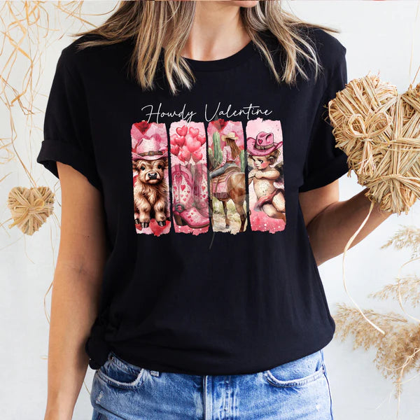 Brushstroke Howdy Valentine