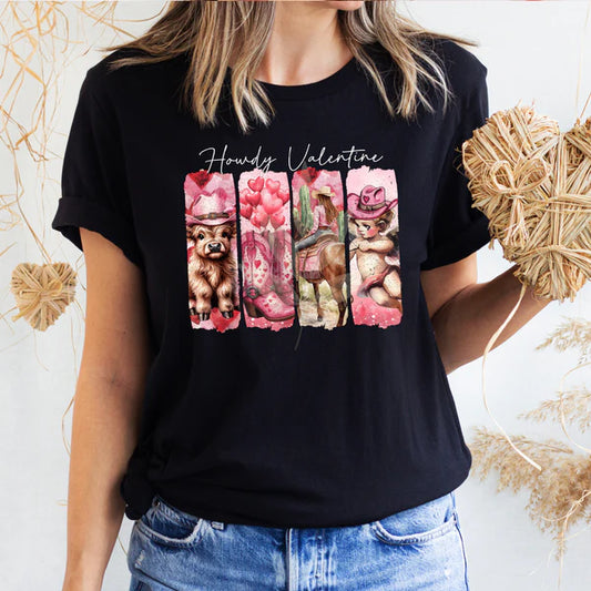 Brushstroke Howdy Valentine