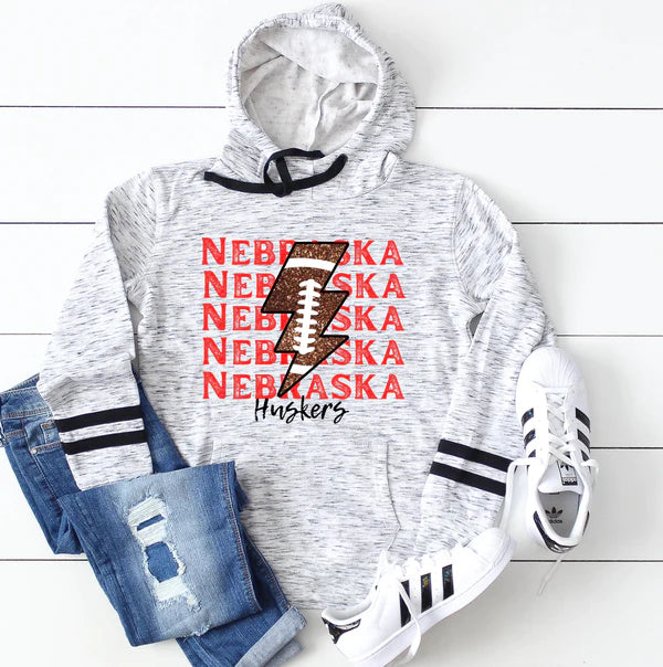 Nebraska football stacked