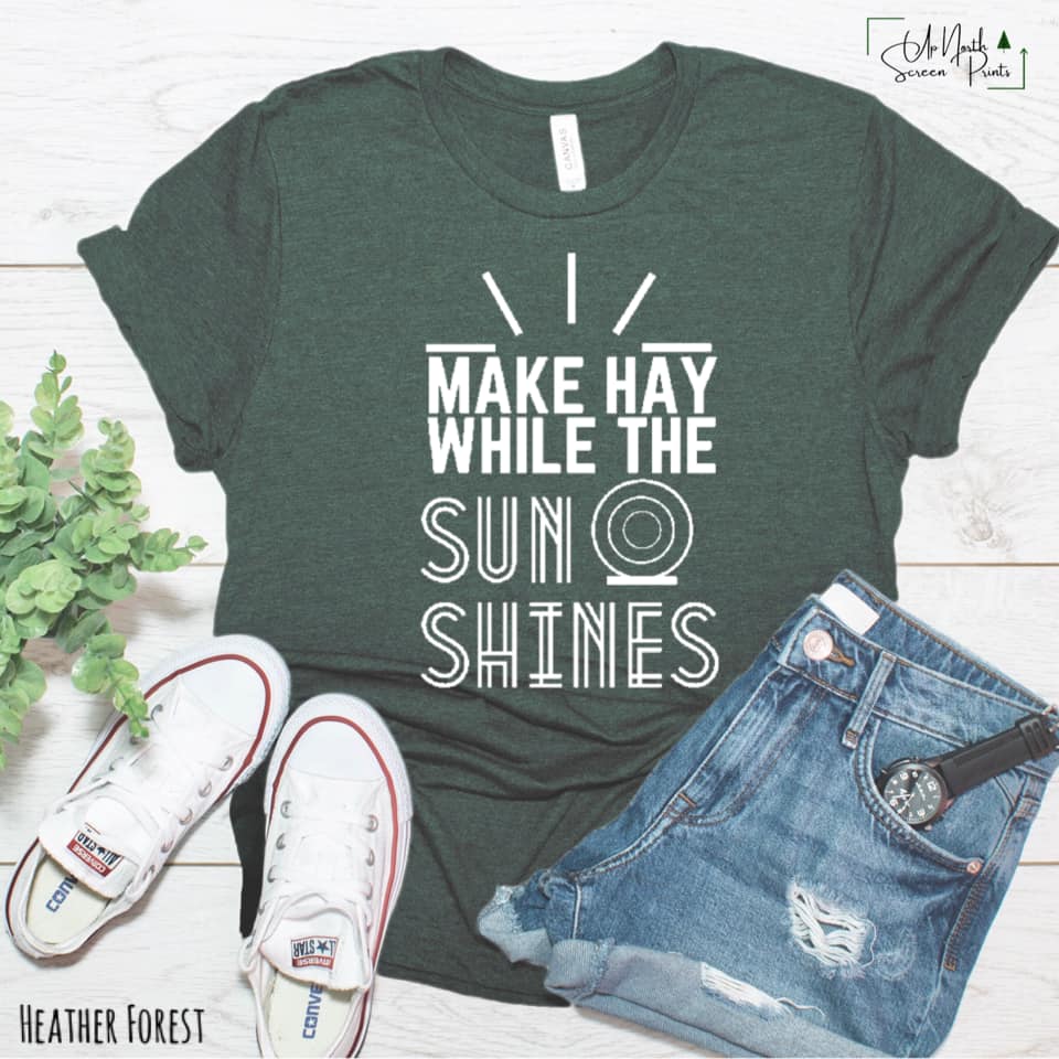 Make hay while the sun shines