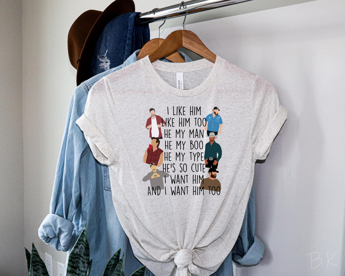 I like him modern country