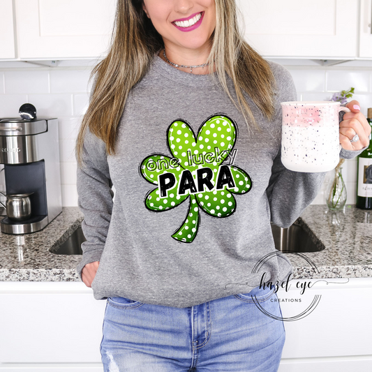 One lucky para