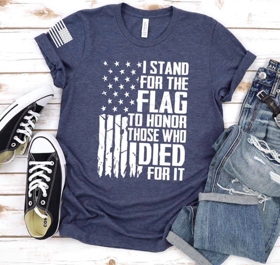 I stand for the Flag