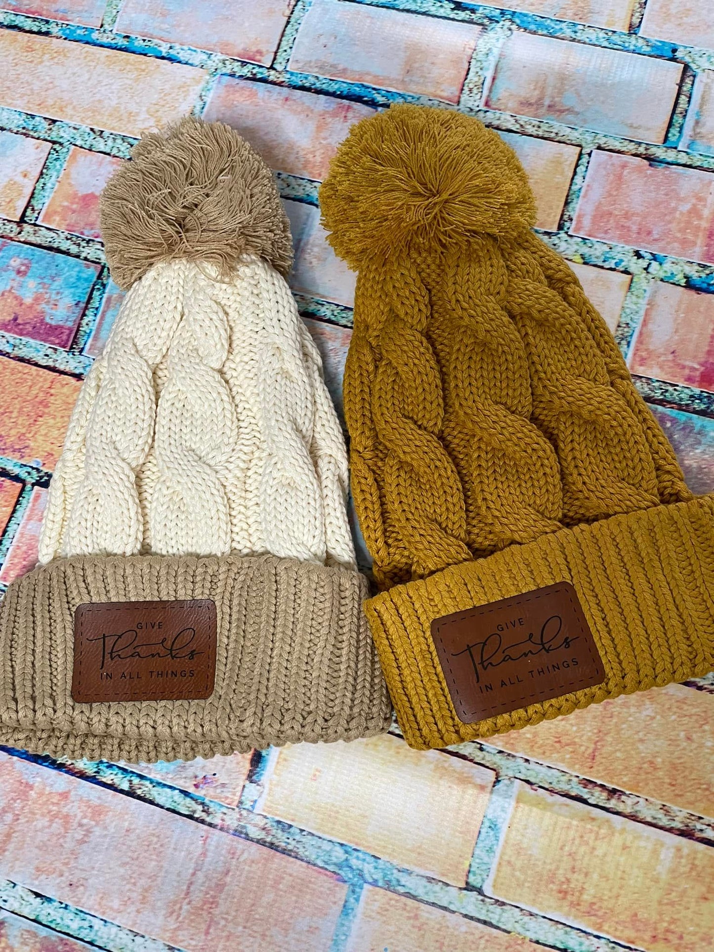 Give thanks stockings RTS