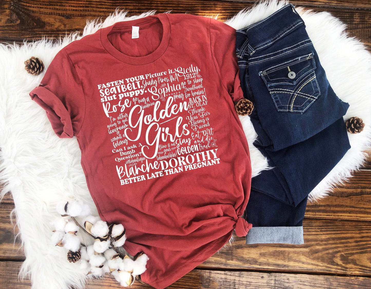 Golden Girls typography