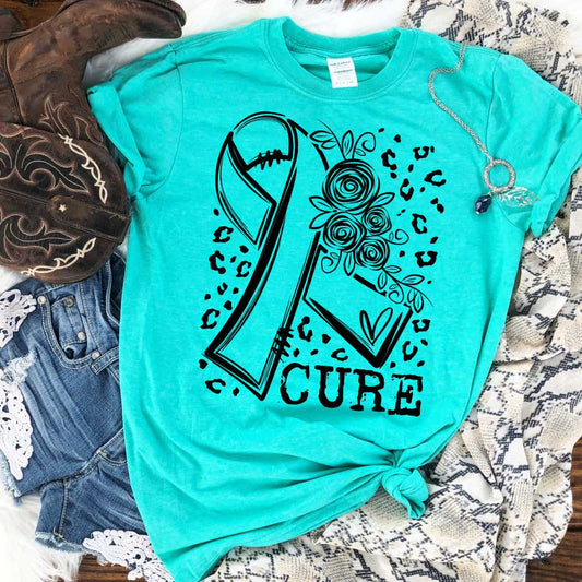 Cure leopard ribbon