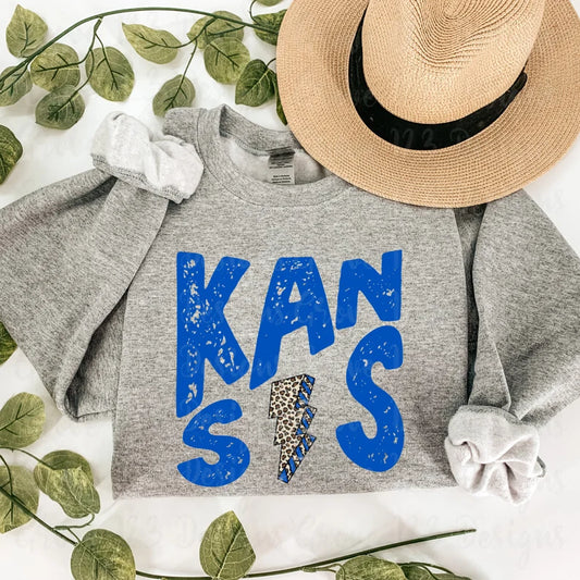 Kansas lightning (blue)