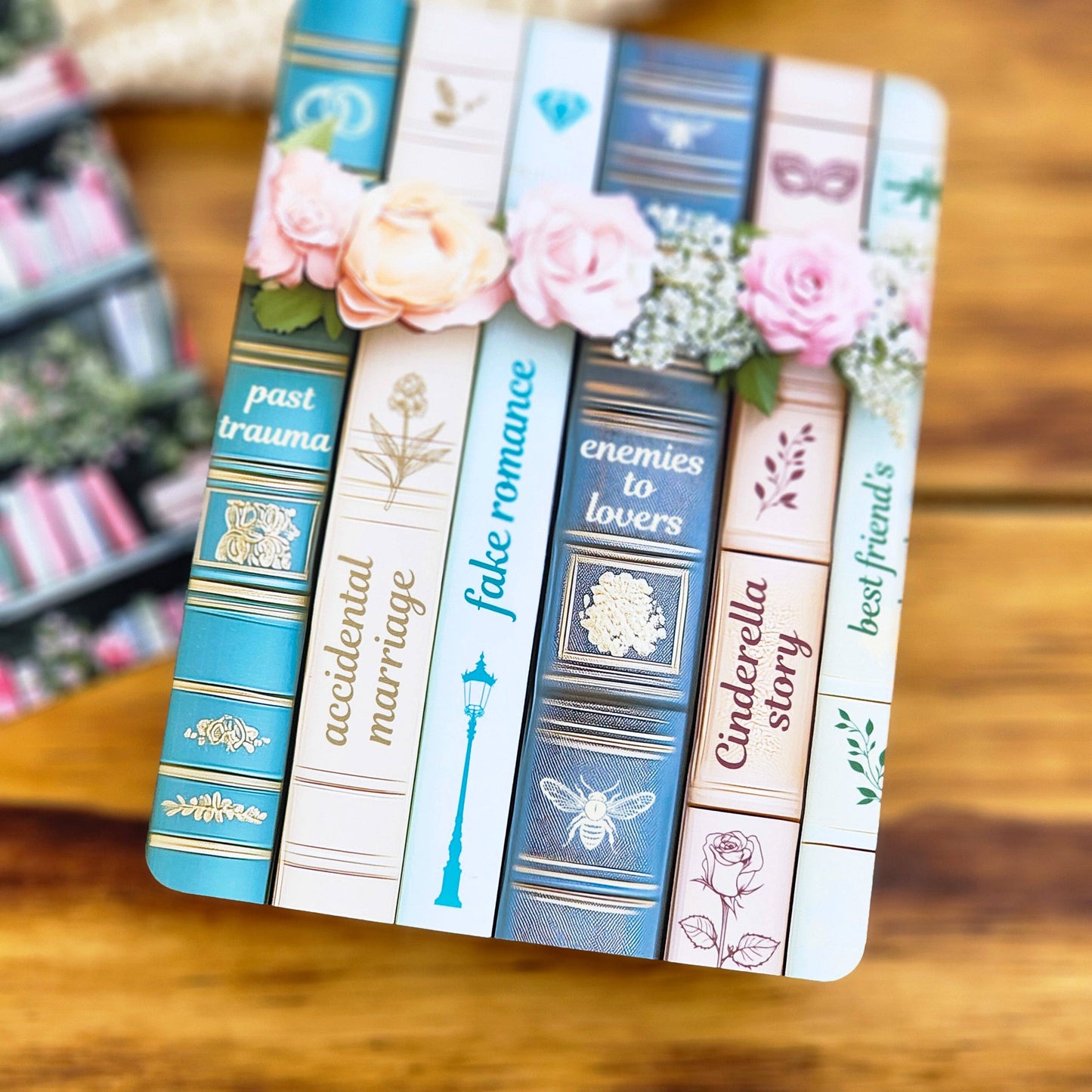 Kindle Cardstock Insert Print: Bookshelf Dreams: Bookshelf / Kindle Paperwhite 11th Generation (2021) 4.9x6.8"