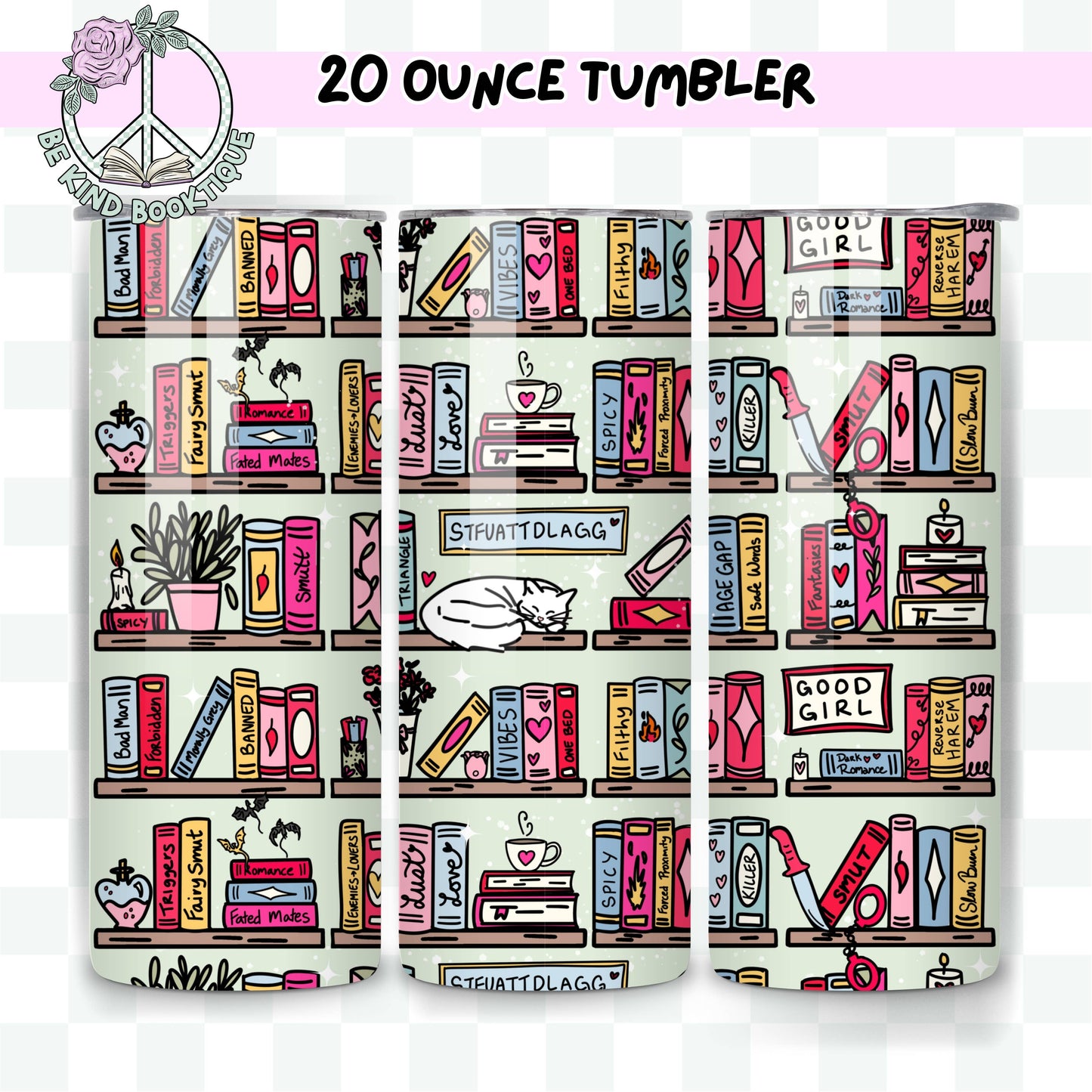 20 Ounce Tumbler - Spicy Romance - Naughty Shelf