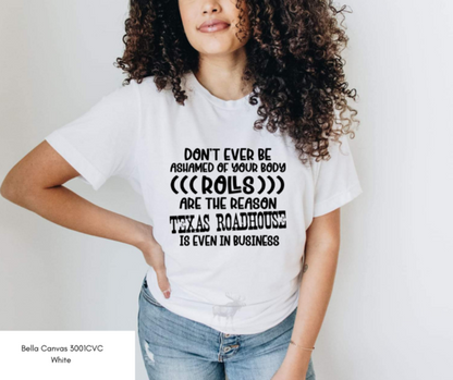 Don't ever be ashamed of your body