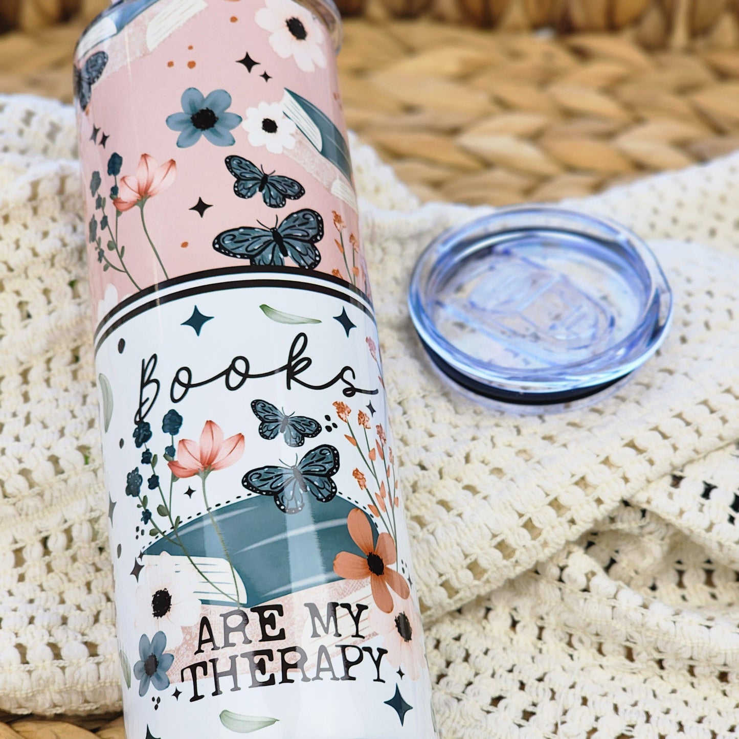 20 Ounce Tumbler - General Bookish - Therapy
