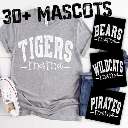 CUSTOM mascot mama (white)