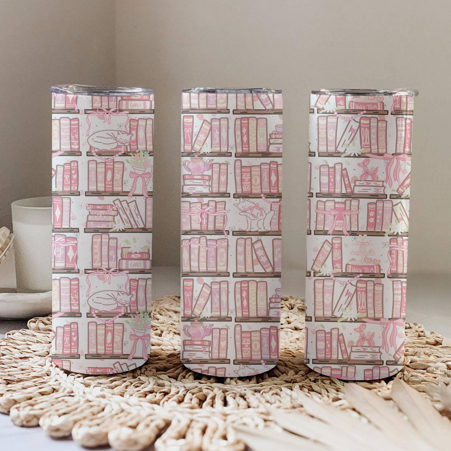 20 Ounce Tumbler - General Bookish - Library