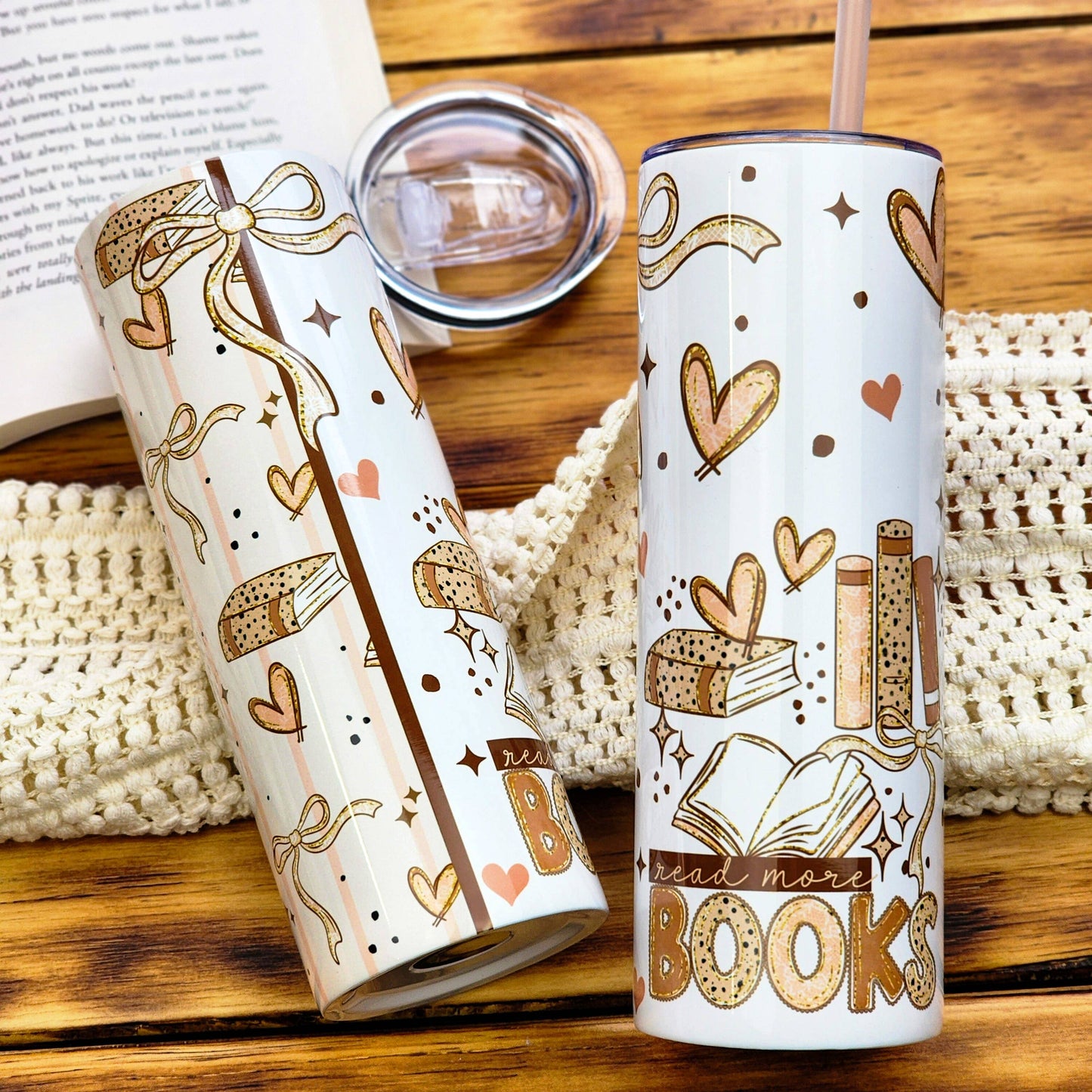 20 Ounce Tumbler - General Bookish - Read More Books