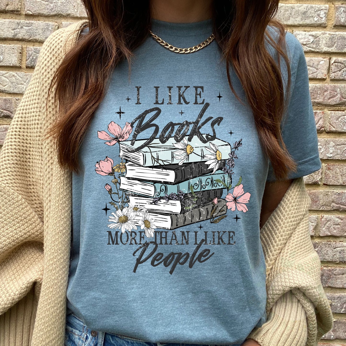 I like books more than I like people