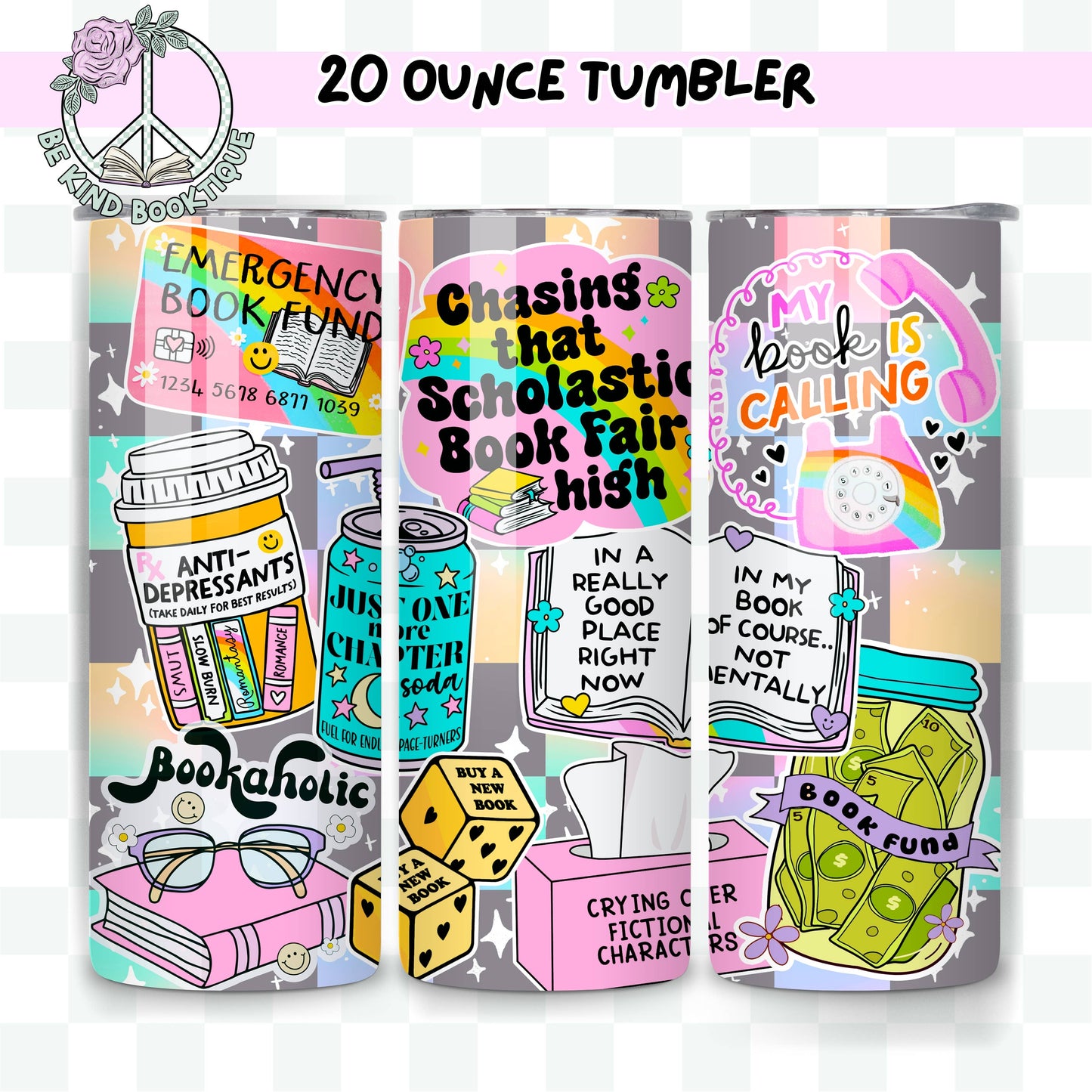 20 Ounce Tumbler - General Bookish - Scholastic Fair