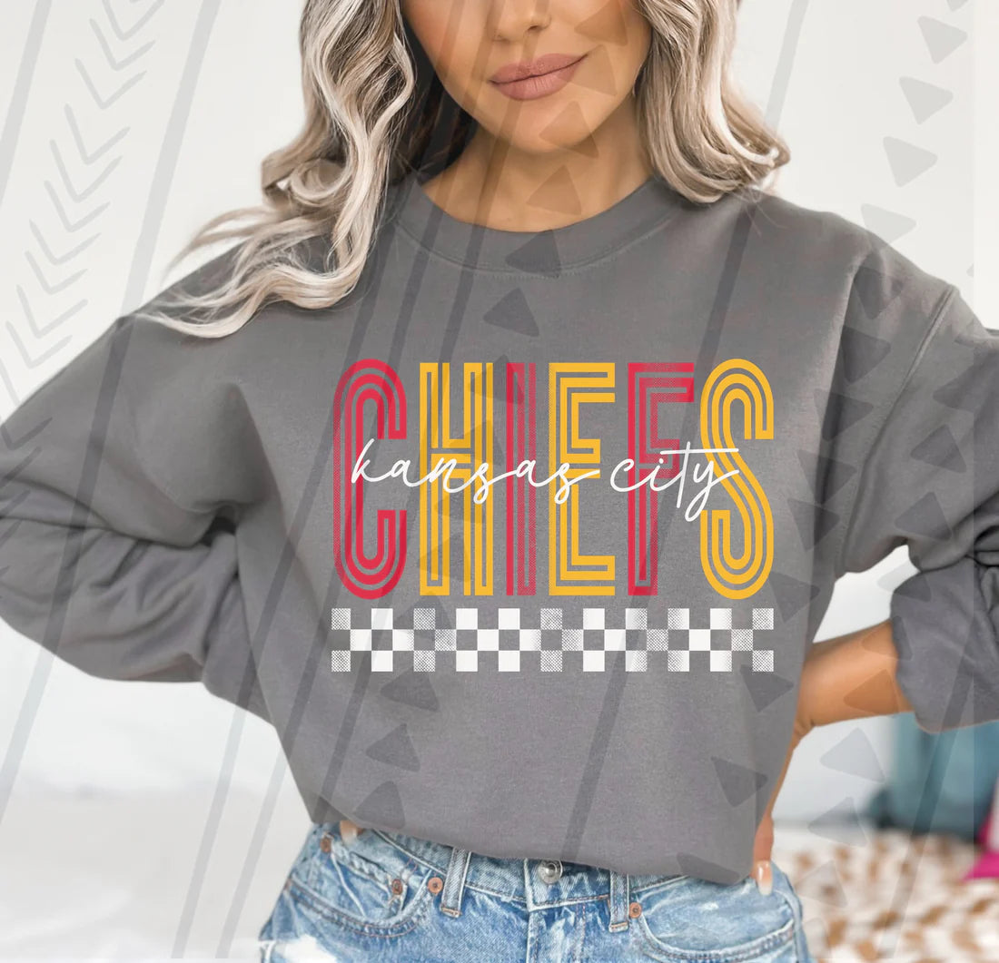 Kansas City Retro Checkered