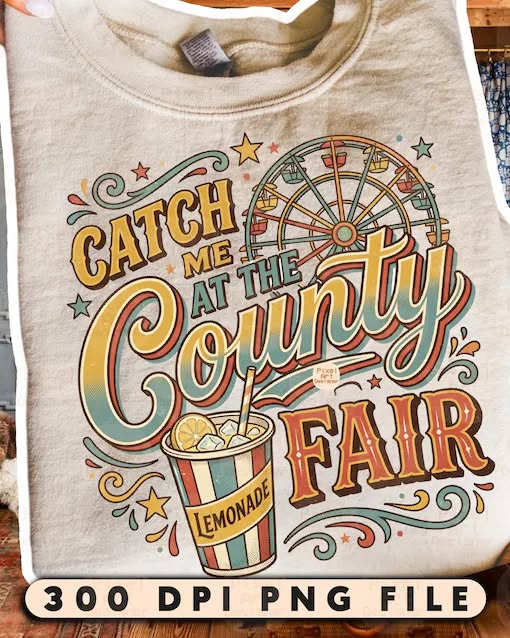 Catch me at the county fair