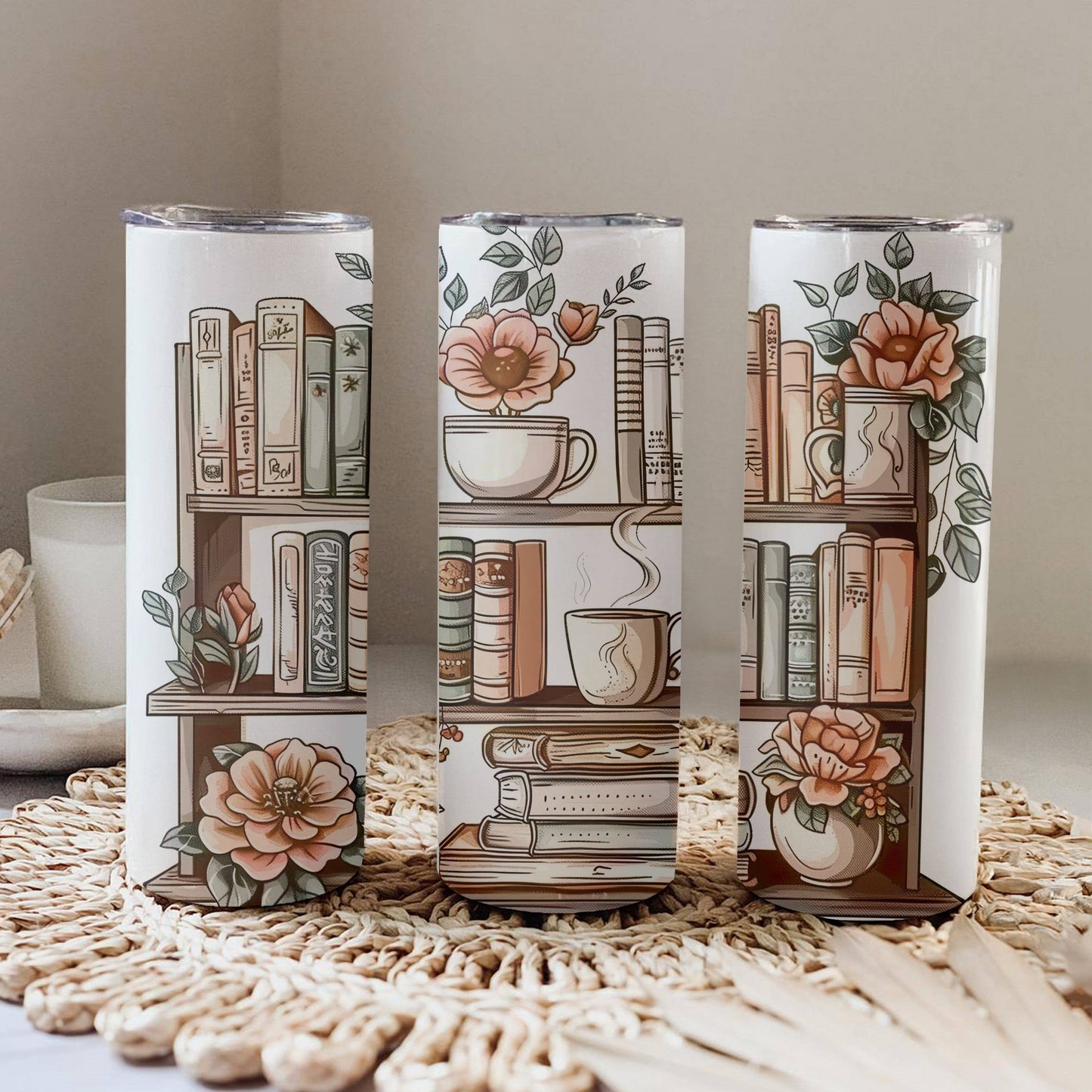 20 Ounce Tumbler - General Bookish - Boho Shelf