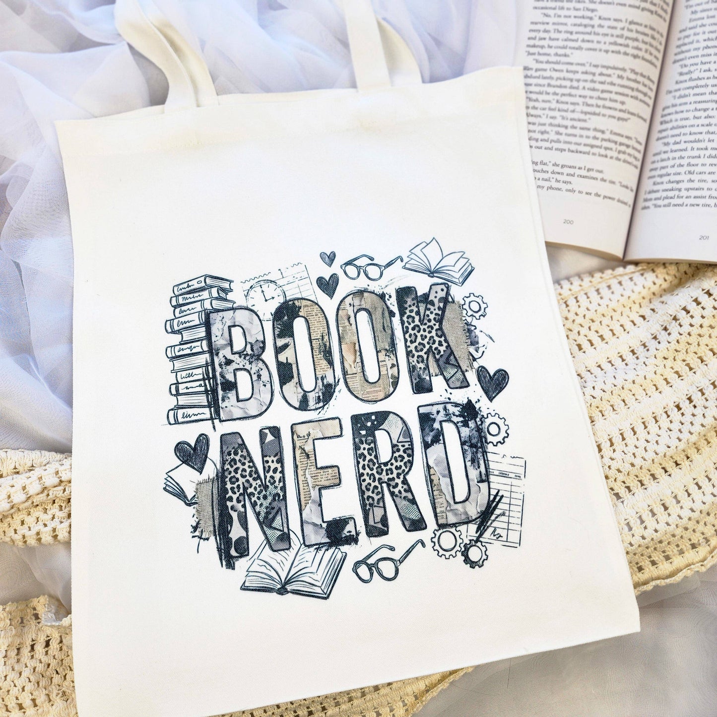 Tote Bag - Book Nerd