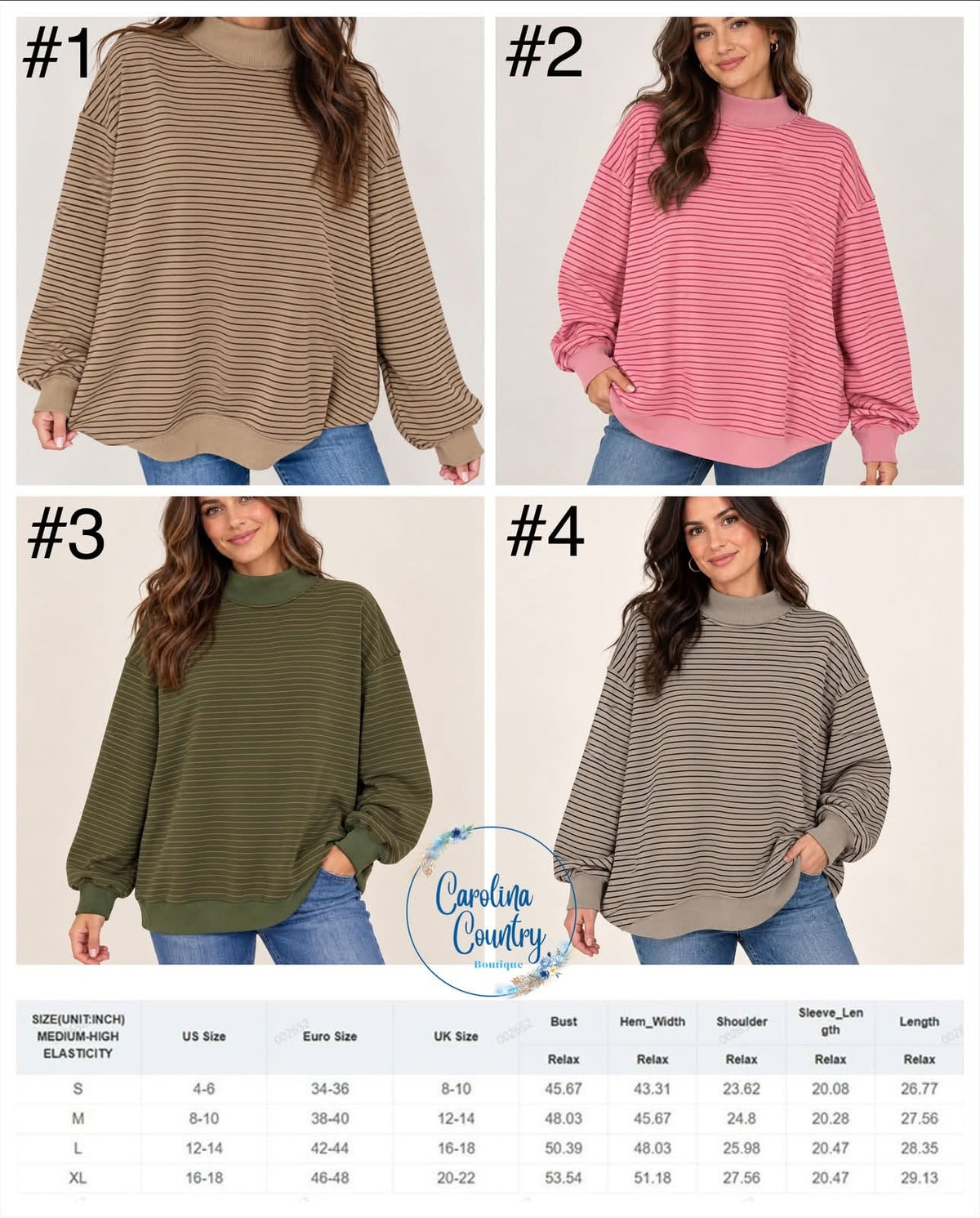 The Cozy Line Mockneck Sweatshirt