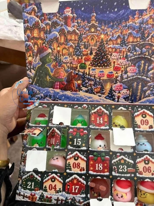 GREEN GUY SQUISHY ADVENT CALENDAR