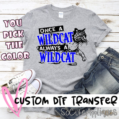 Once a wildcat always a wildcat