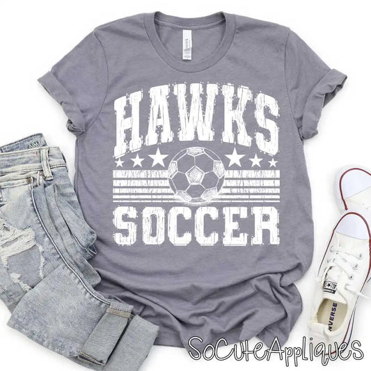 Mascot soccer stars and stripes