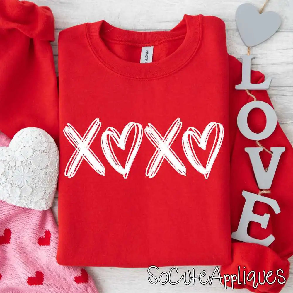 XOXO scribble