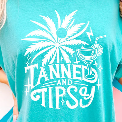 Tanned and tipsy