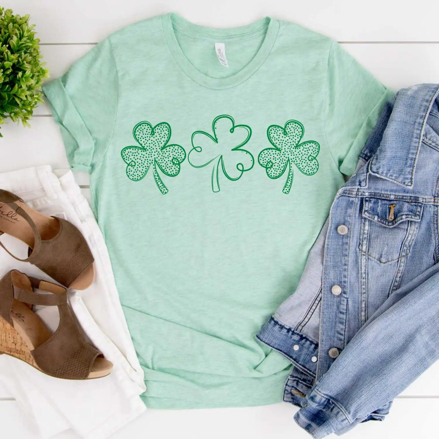 Clover trio green