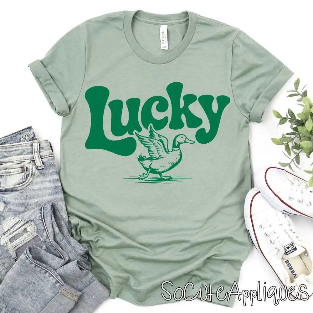Lucky duck green