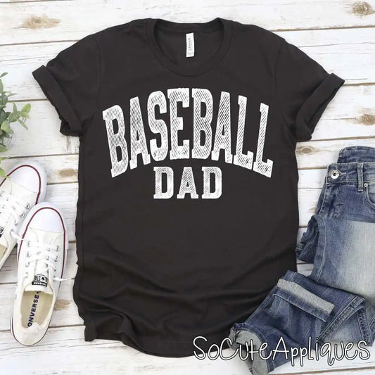 Baseball dad (white)