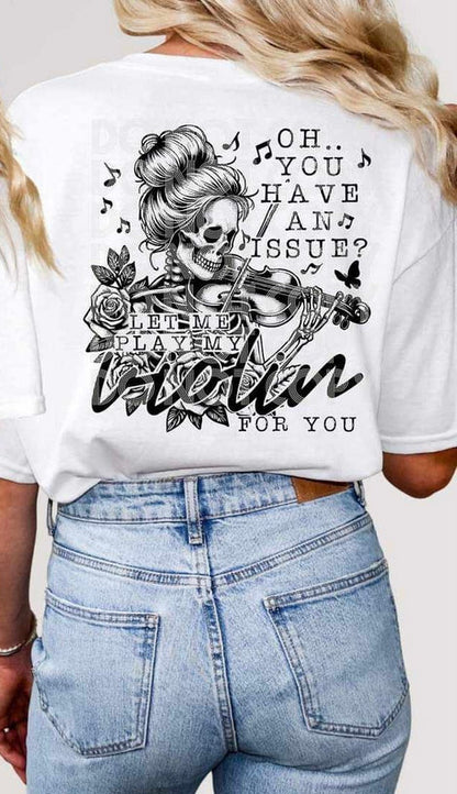 Oh you have an issue