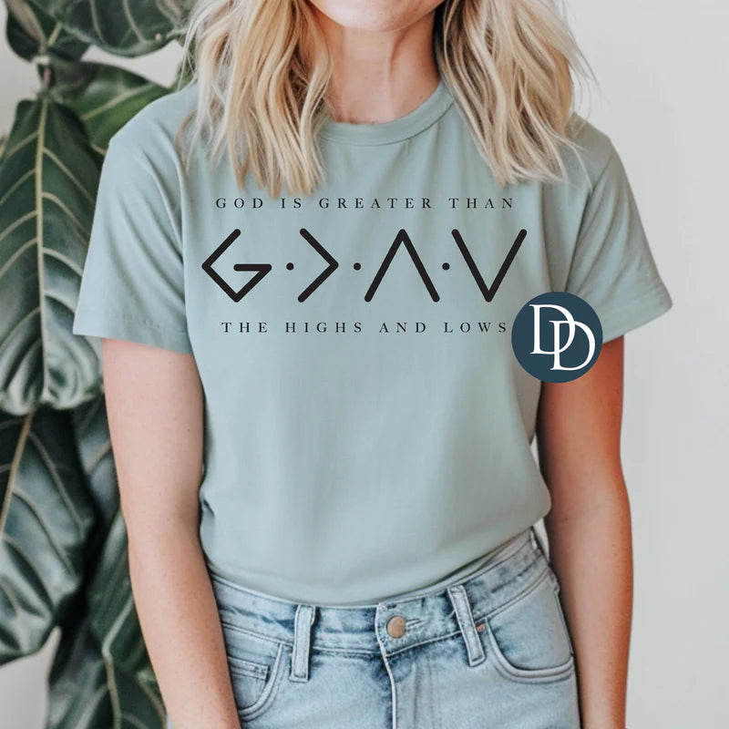 God is greater than