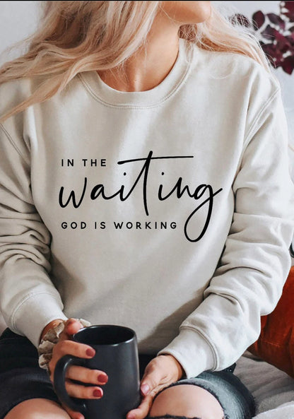 In the waiting