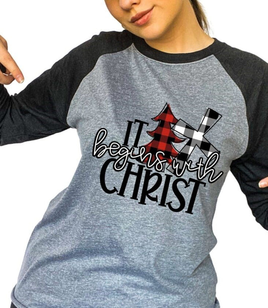 It begins with Christ