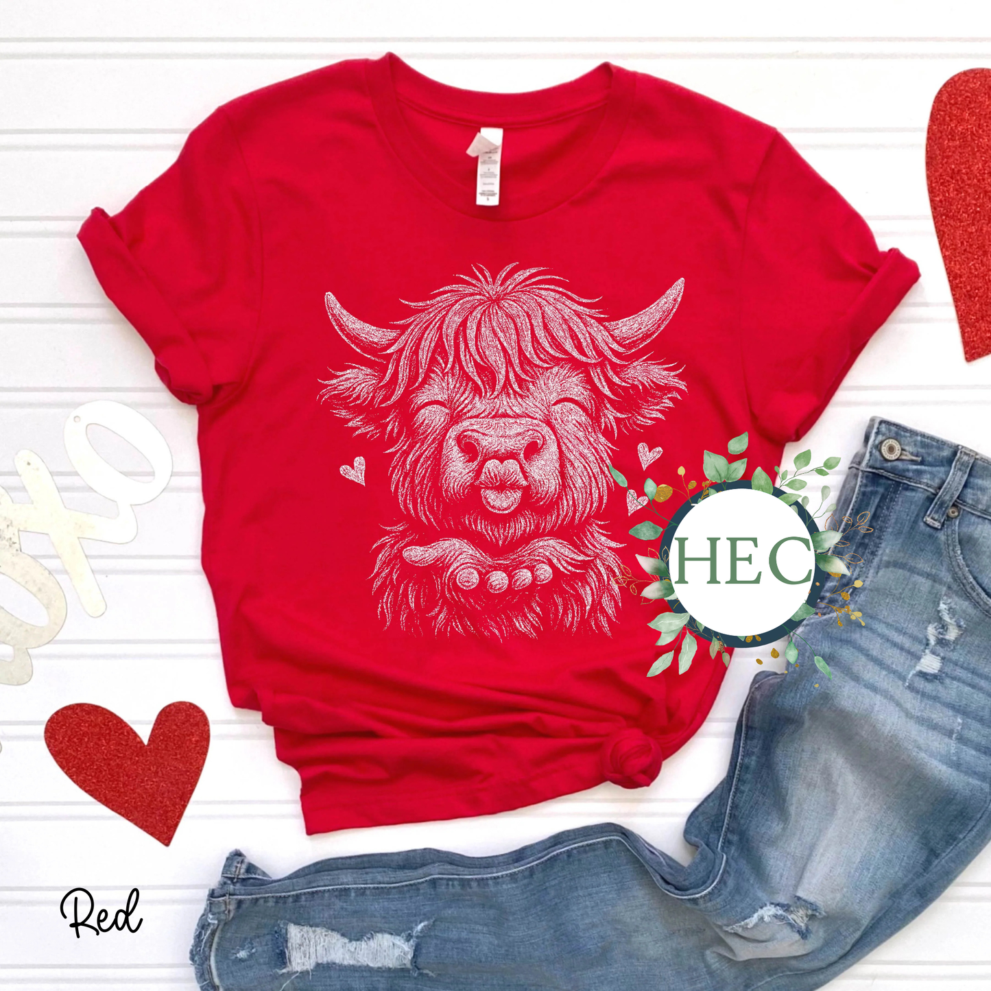 Kissy Face Highland Cow