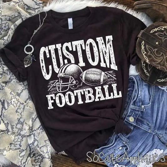 CUSTOM MASCOT football