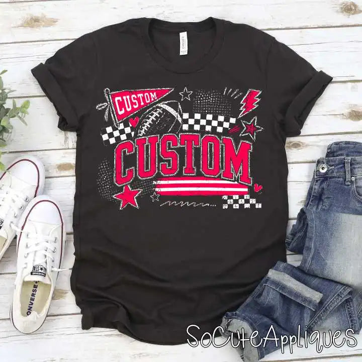CUSTOM MASCOT football mixed
