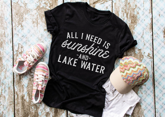 All I need is sunshine and lake water