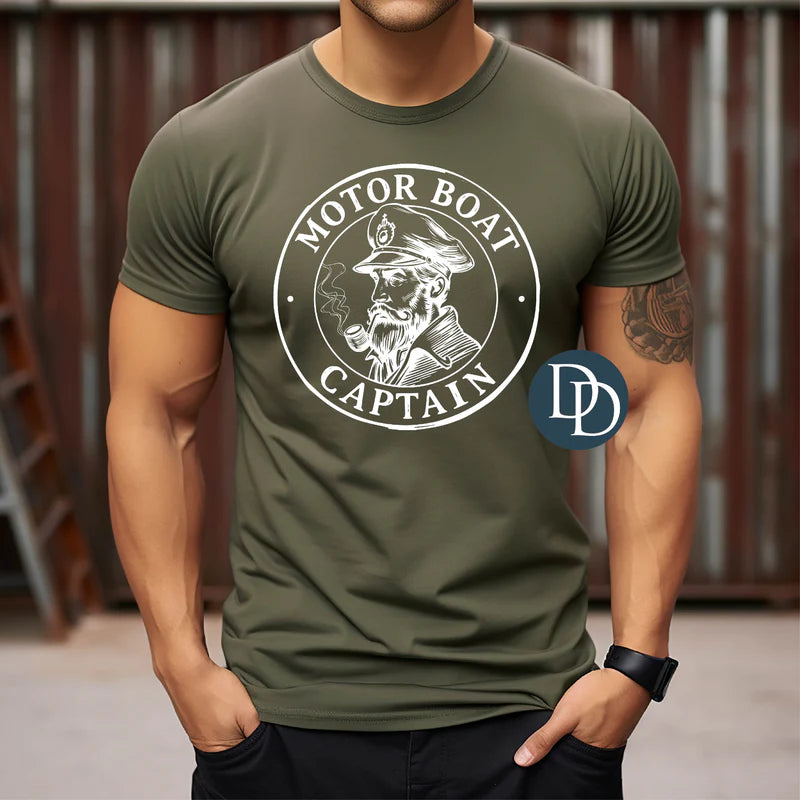 Motor boat captain